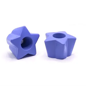 ★ Twinkle Toes Bolt-On Star Stops - PURPLE