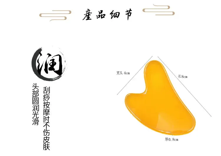 2024 Gua Sha Roller Massager Roller for Face Neck Eye Resin Facial Massage Instrumenr Beauty Health Care Scraping Board gua shua