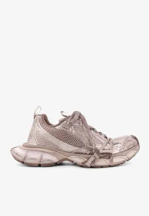 3XL Leather and Mesh Sneakers