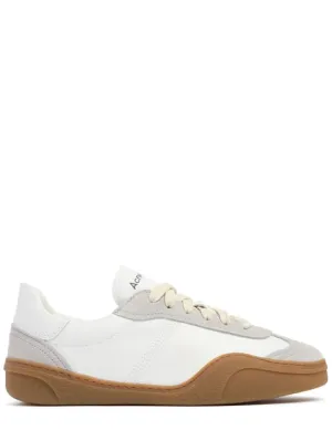 Acne Studios   Bars leather sneakers 