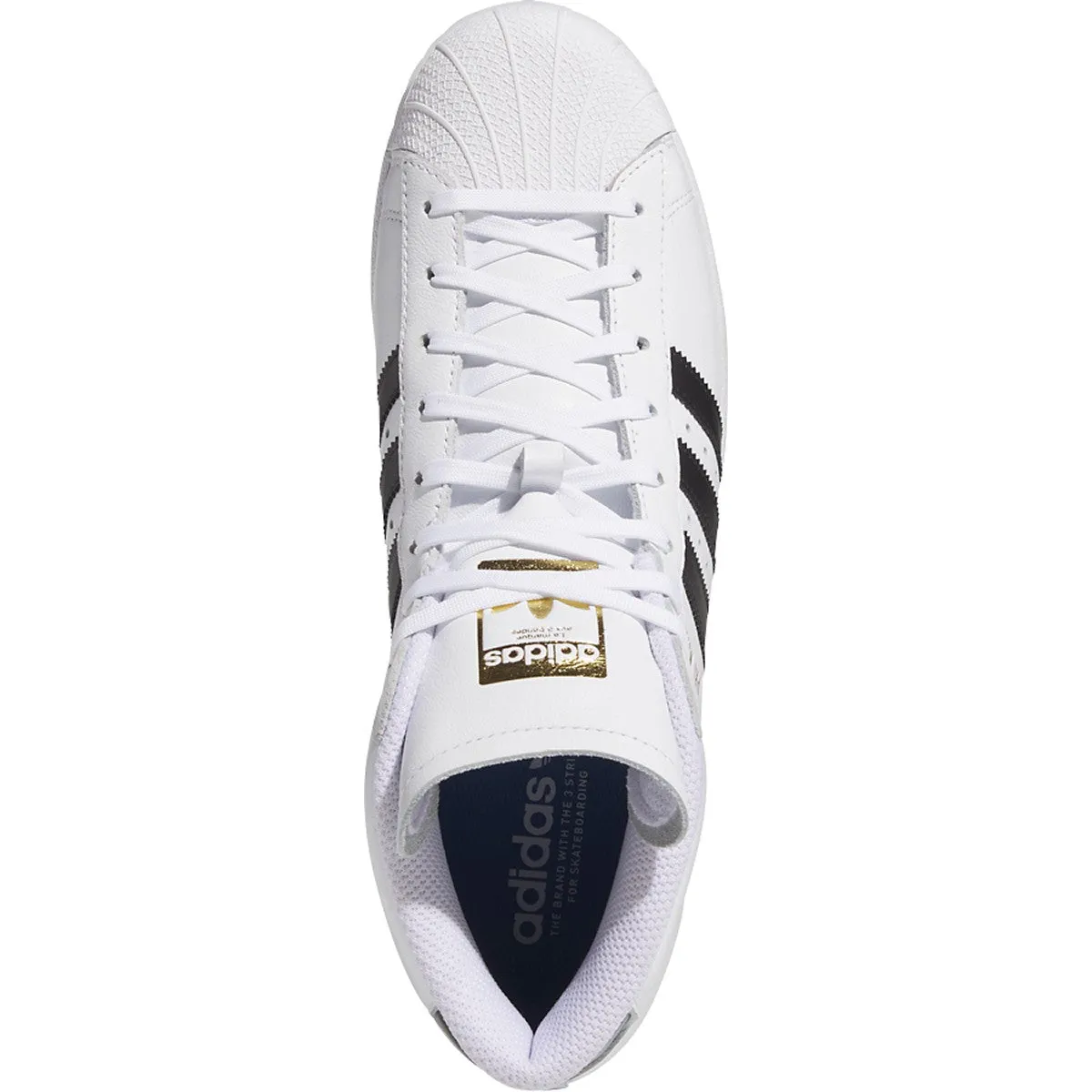 Adidas Pro Model ADV Skateboard Shoe - White/Core Black