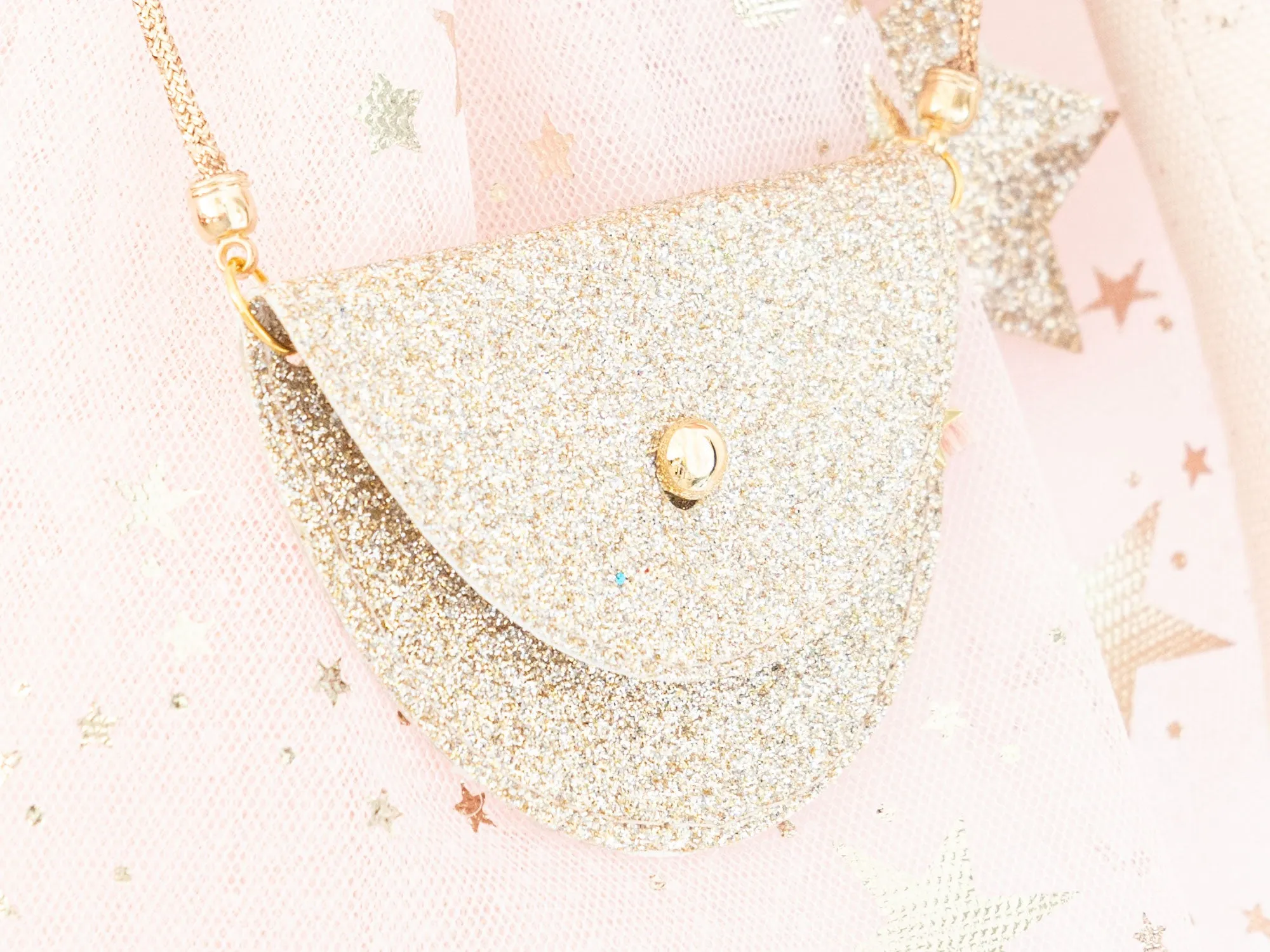 AMANDA - PINK AND GOLD STAR BIMBOM BUNNY WITH TIARA