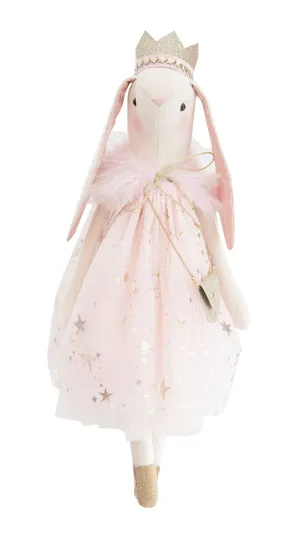 ANASTASIA - PINK AND GOLD STAR BIMBOM BUNNY WITH CROWN