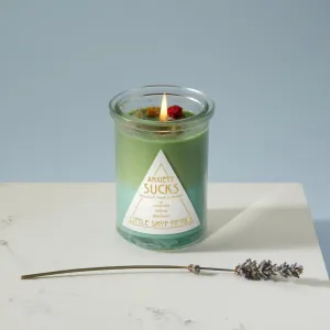 Anxiety Sucks Ritual Candle