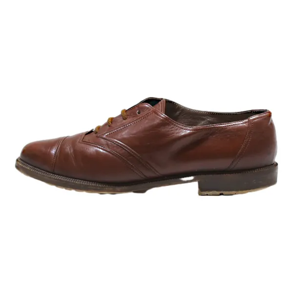 BALLY Oxford Shoes Brown Leather Mens UK 7
