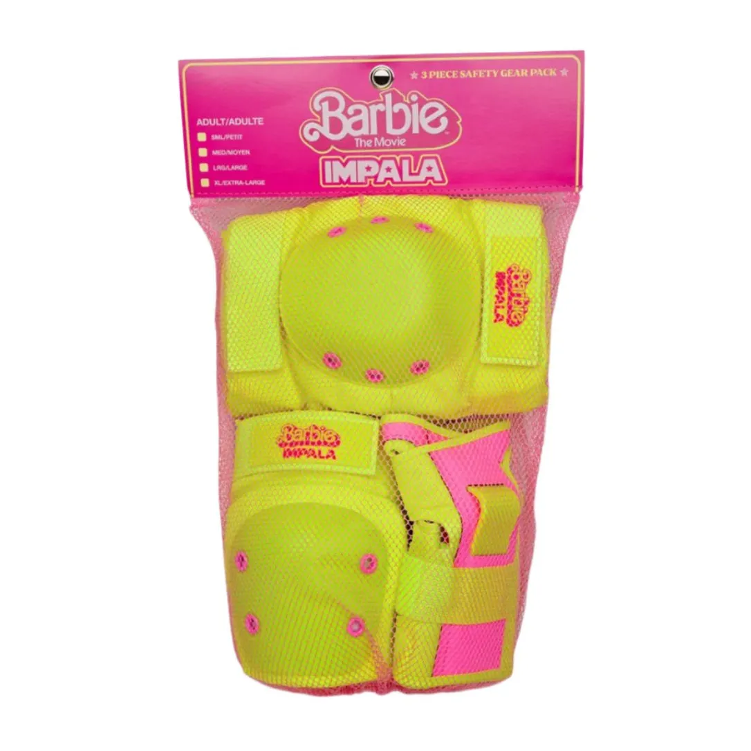Barbie Impala Bright Yellow Adult Padding Set