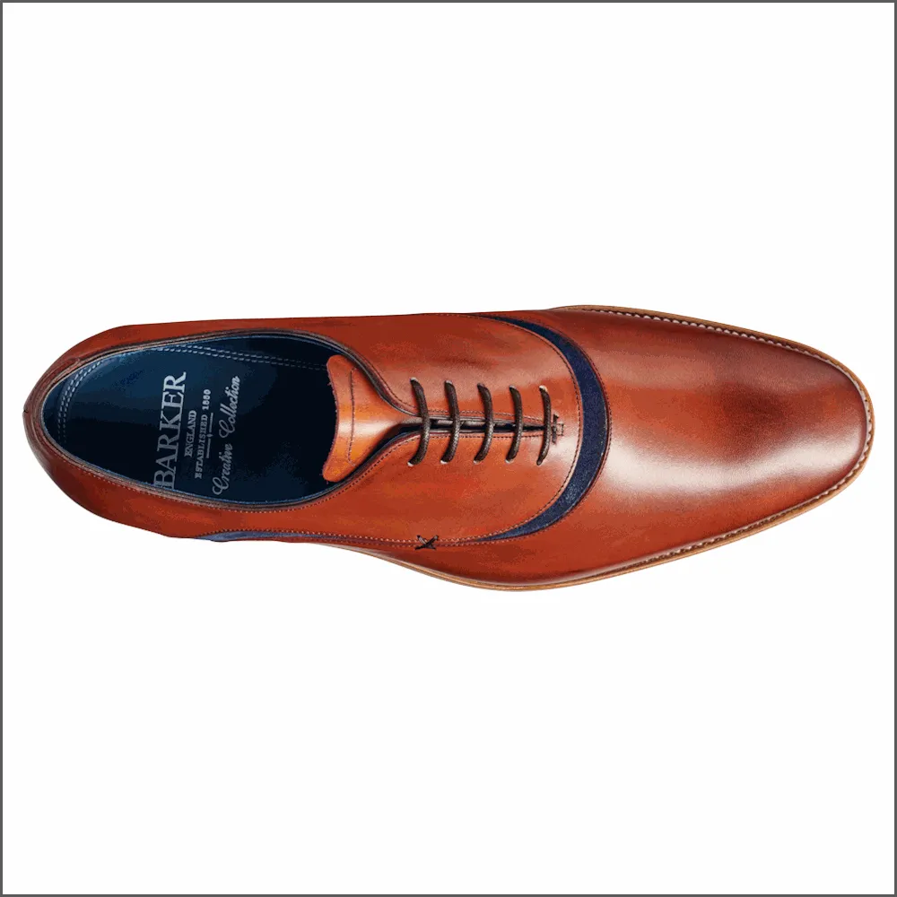 Barker Emerson Antique Rosewood Navy@
