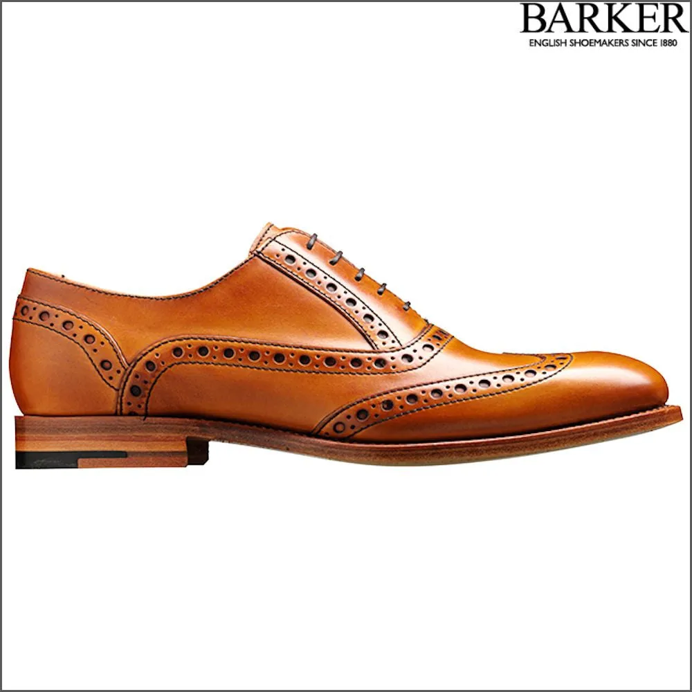 Barker Grant Cedar Calf Brogue@