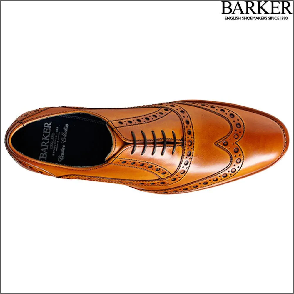 Barker Grant Cedar Calf Brogue@