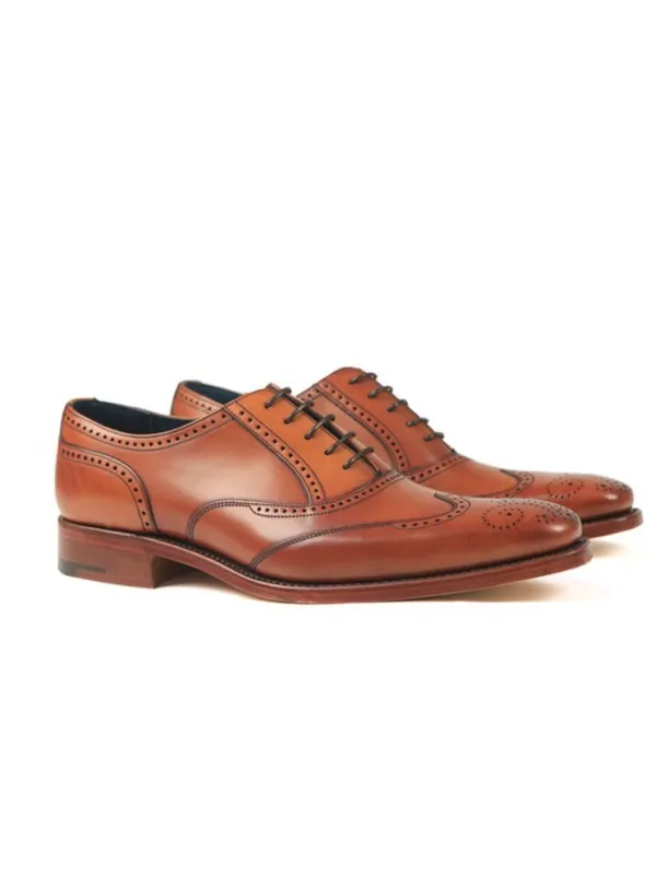 Barker Johnny - Antique Rosewood Leather Shoes