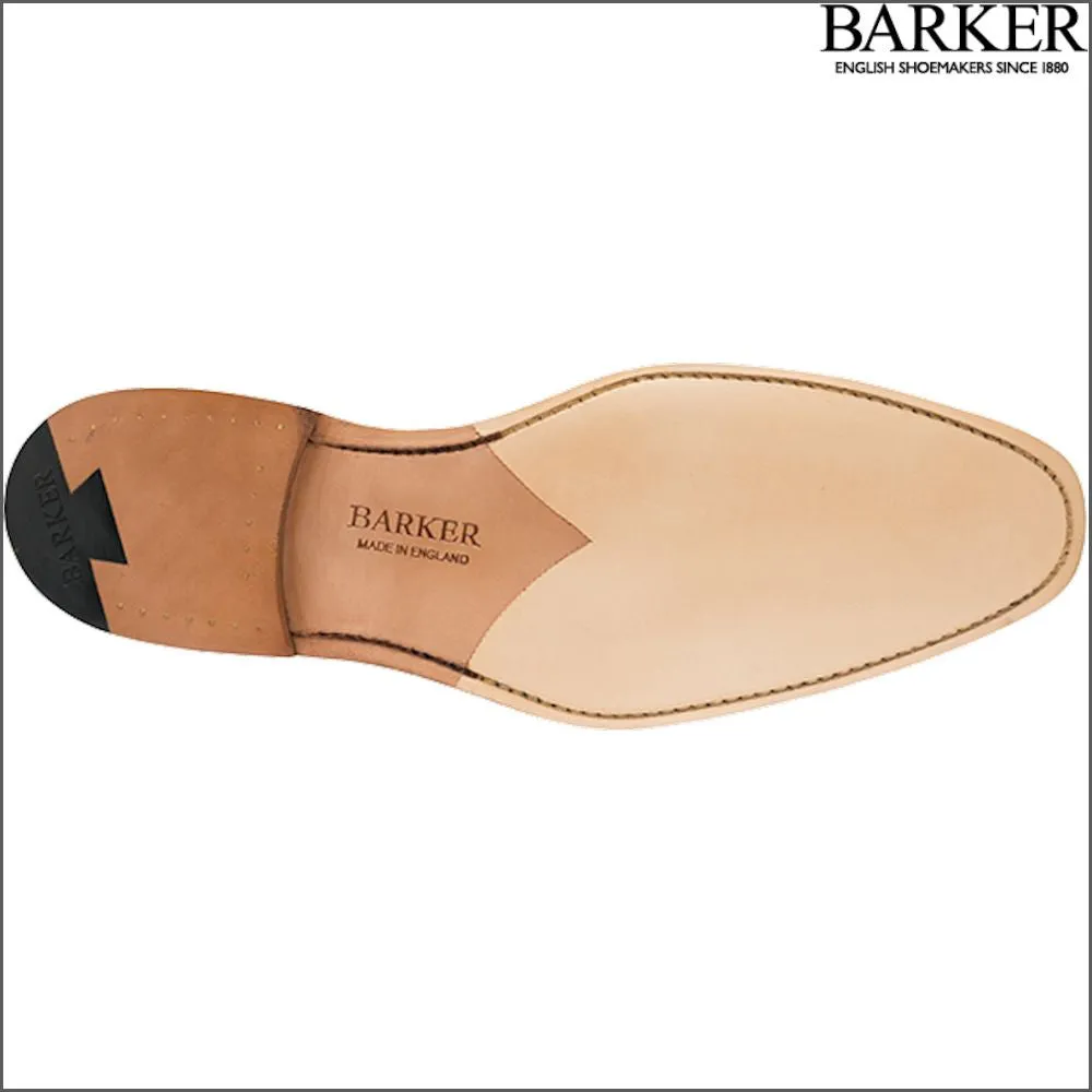 Barker Johnny Black Calf Wingtip Brogue@