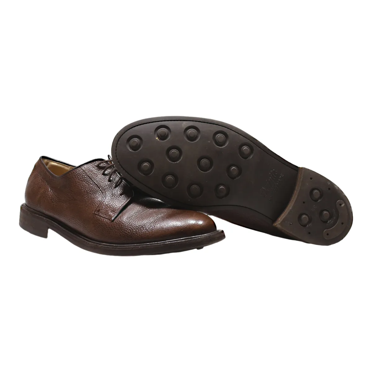 BARKER Oxford Shoes Brown Leather Mens UK 13