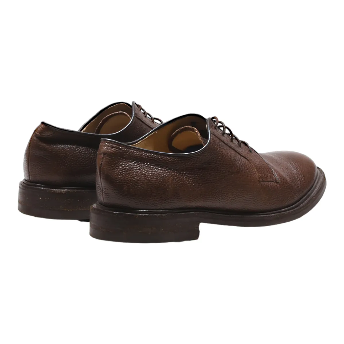 BARKER Oxford Shoes Brown Leather Mens UK 13