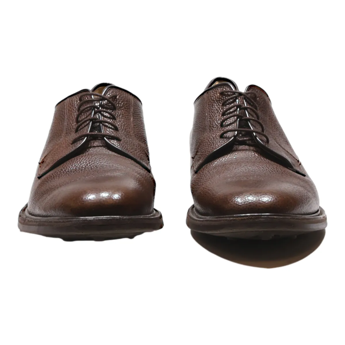 BARKER Oxford Shoes Brown Leather Mens UK 13