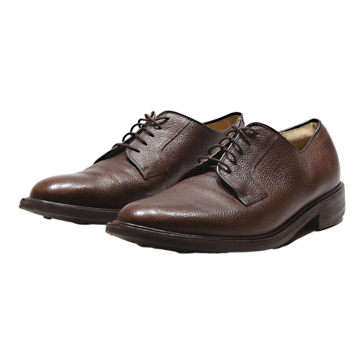 BARKER Oxford Shoes Brown Leather Mens UK 13