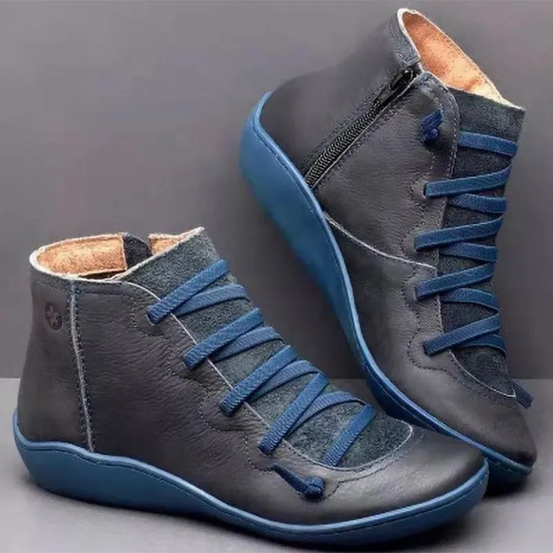 Belifi Autumn Women's British-style Casual Martin Boots