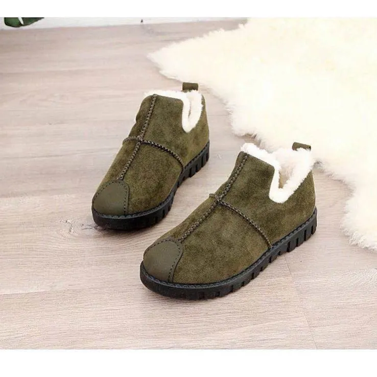 Belifi Winter Women's Down-filled Waterproof Fashion Cotton Shoes