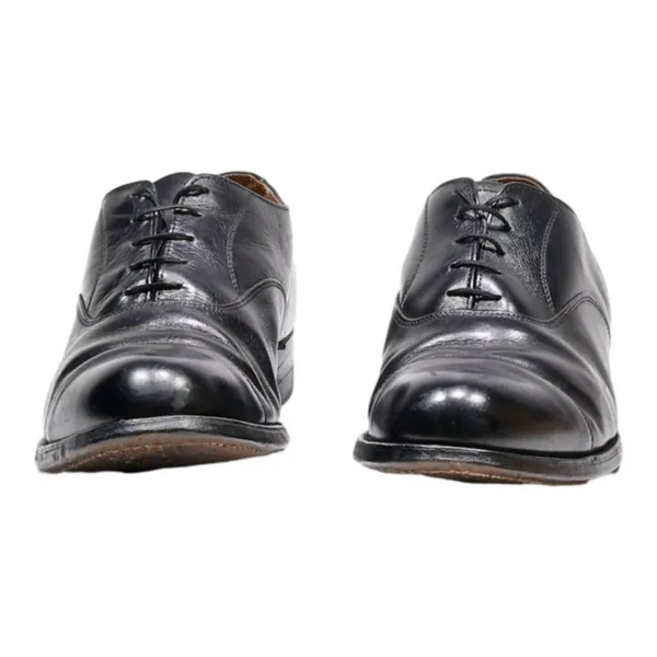 BILTRITE Oxford Shoes Black Leather Mens UK 10