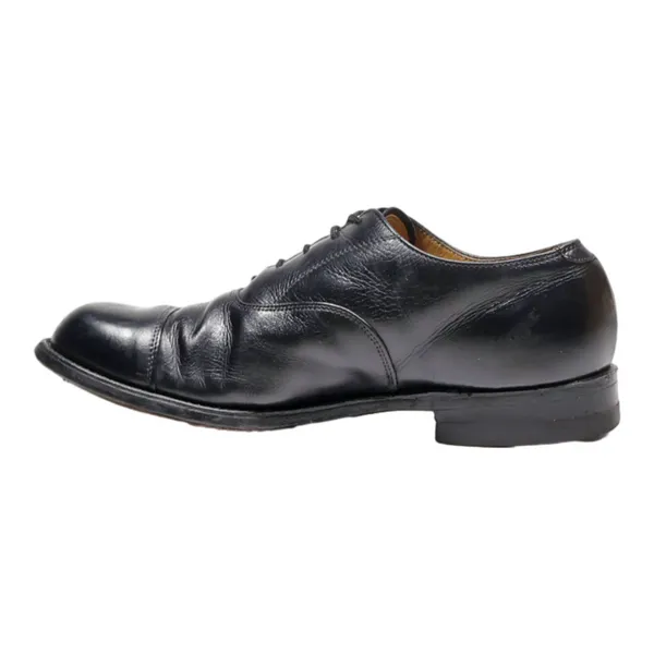 BILTRITE Oxford Shoes Black Leather Mens UK 10