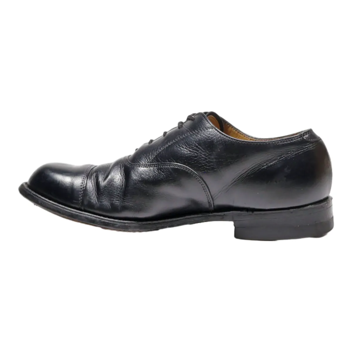 BILTRITE Oxford Shoes Black Leather Mens UK 10