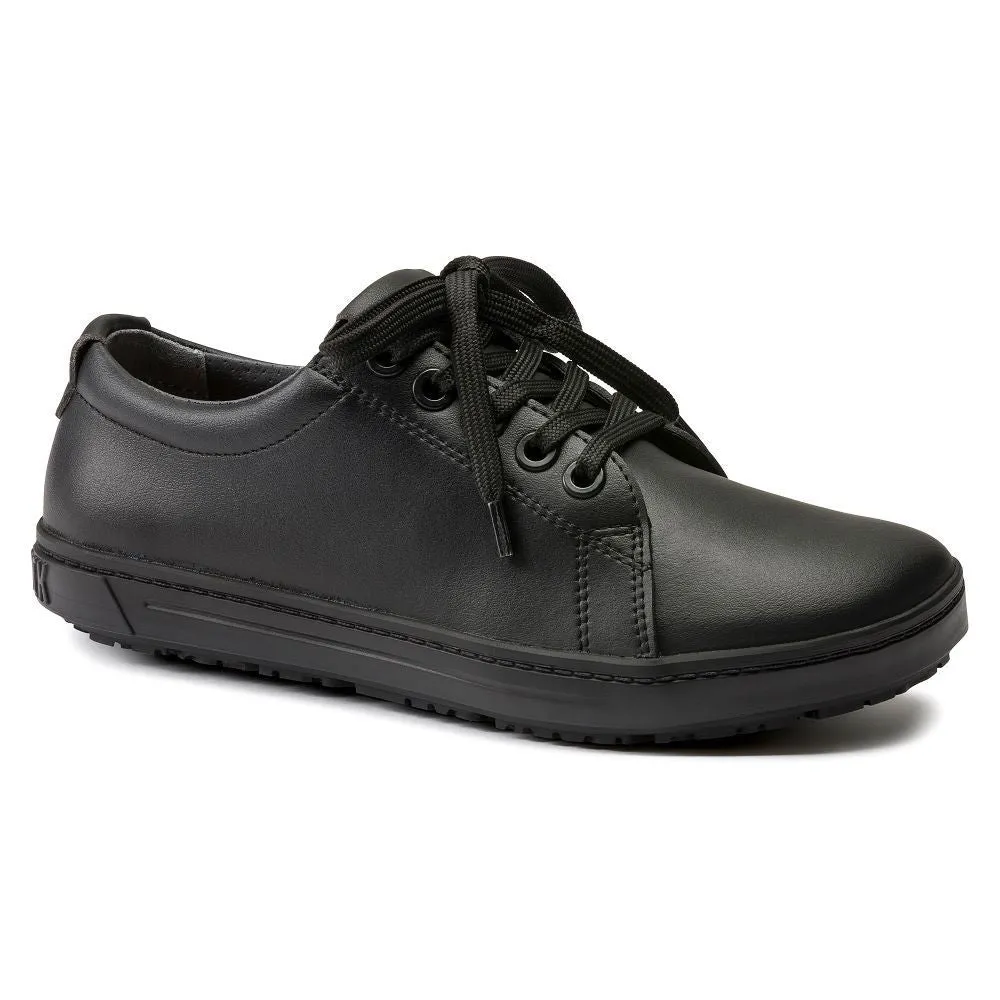 'Birkenstock' Women's QO 500 Leather SR Lace Up - Black / Black