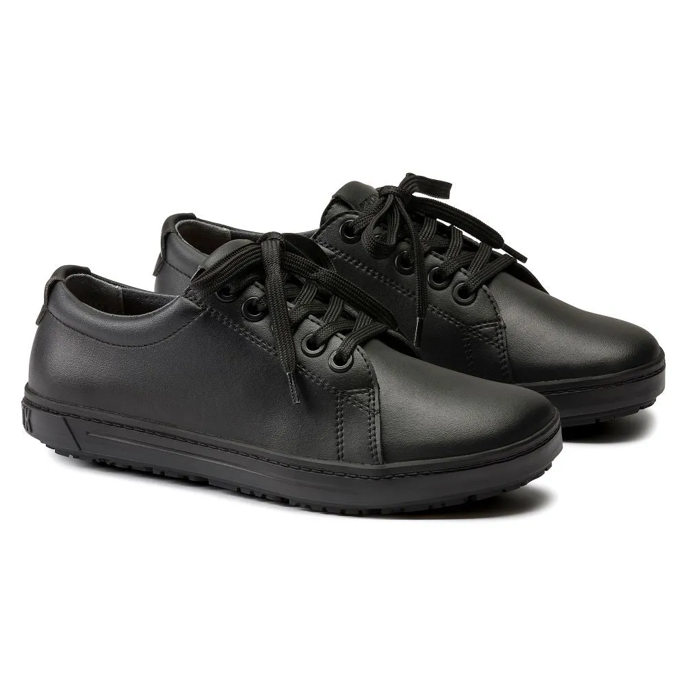 'Birkenstock' Women's QO 500 Leather SR Lace Up - Black / Black
