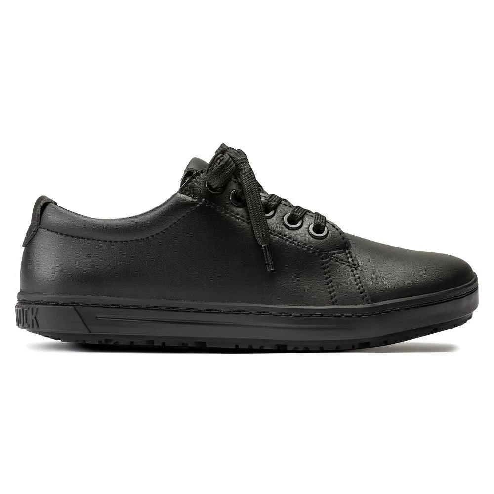 'Birkenstock' Women's QO 500 Leather SR Lace Up - Black / Black