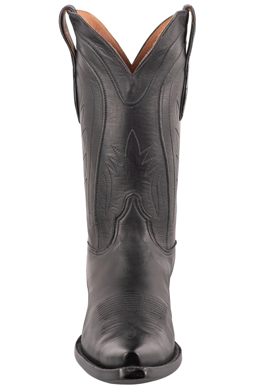 Black Jack Exclusive Ranch Hand Cowboy Boots - Black
