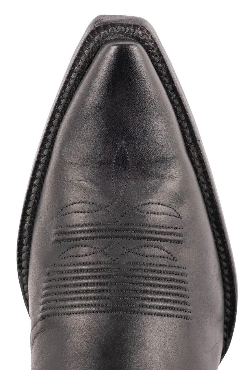 Black Jack Exclusive Ranch Hand Cowboy Boots - Black