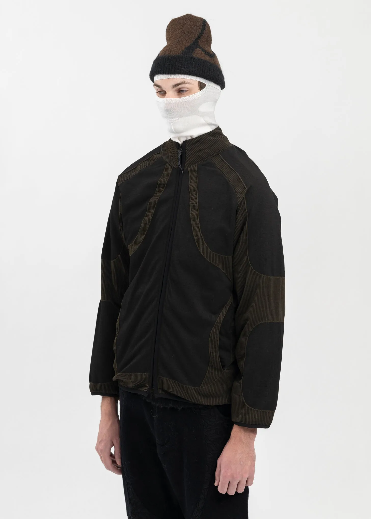 Black Liquid Track Top