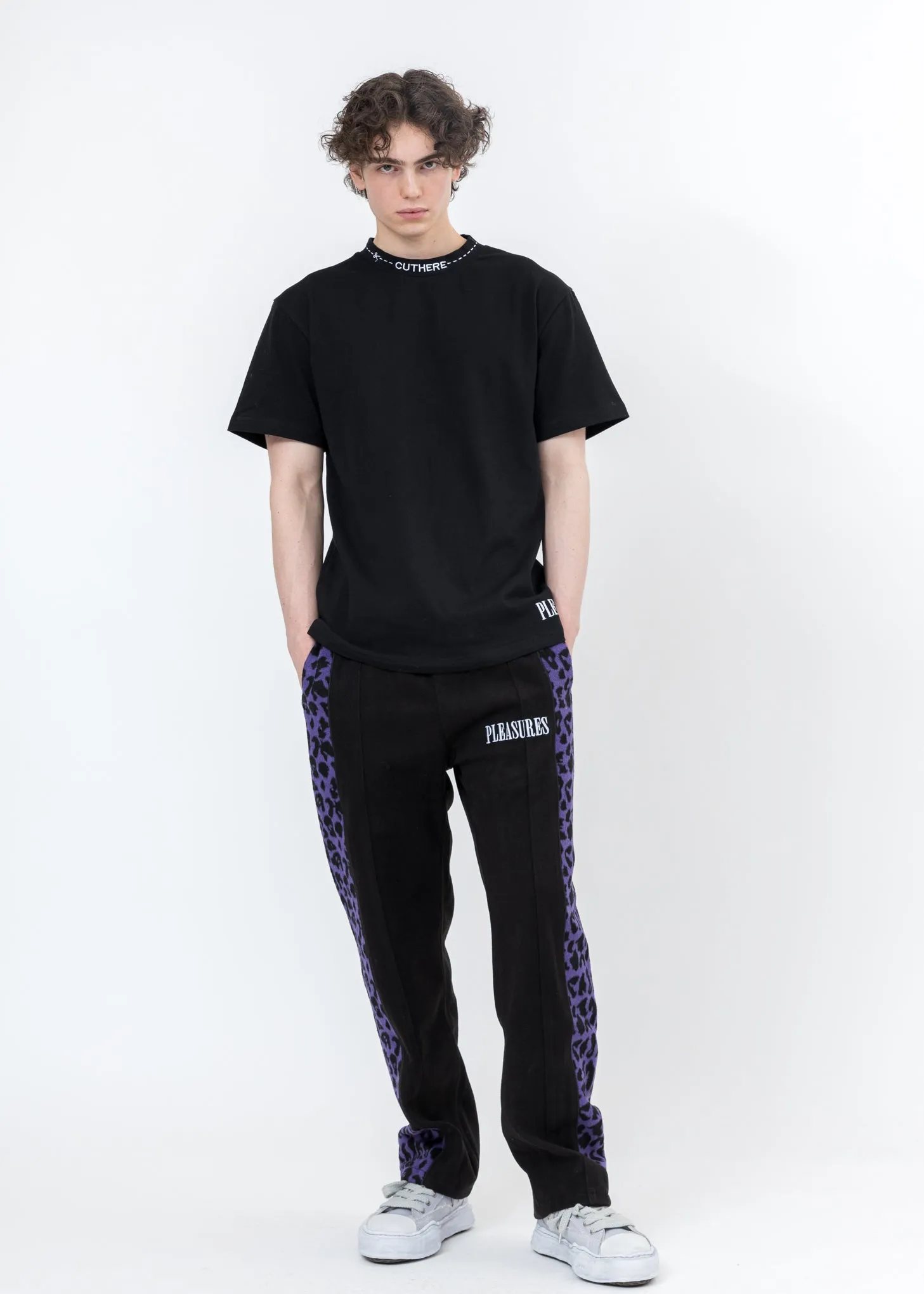 Black Memories Velour Pants
