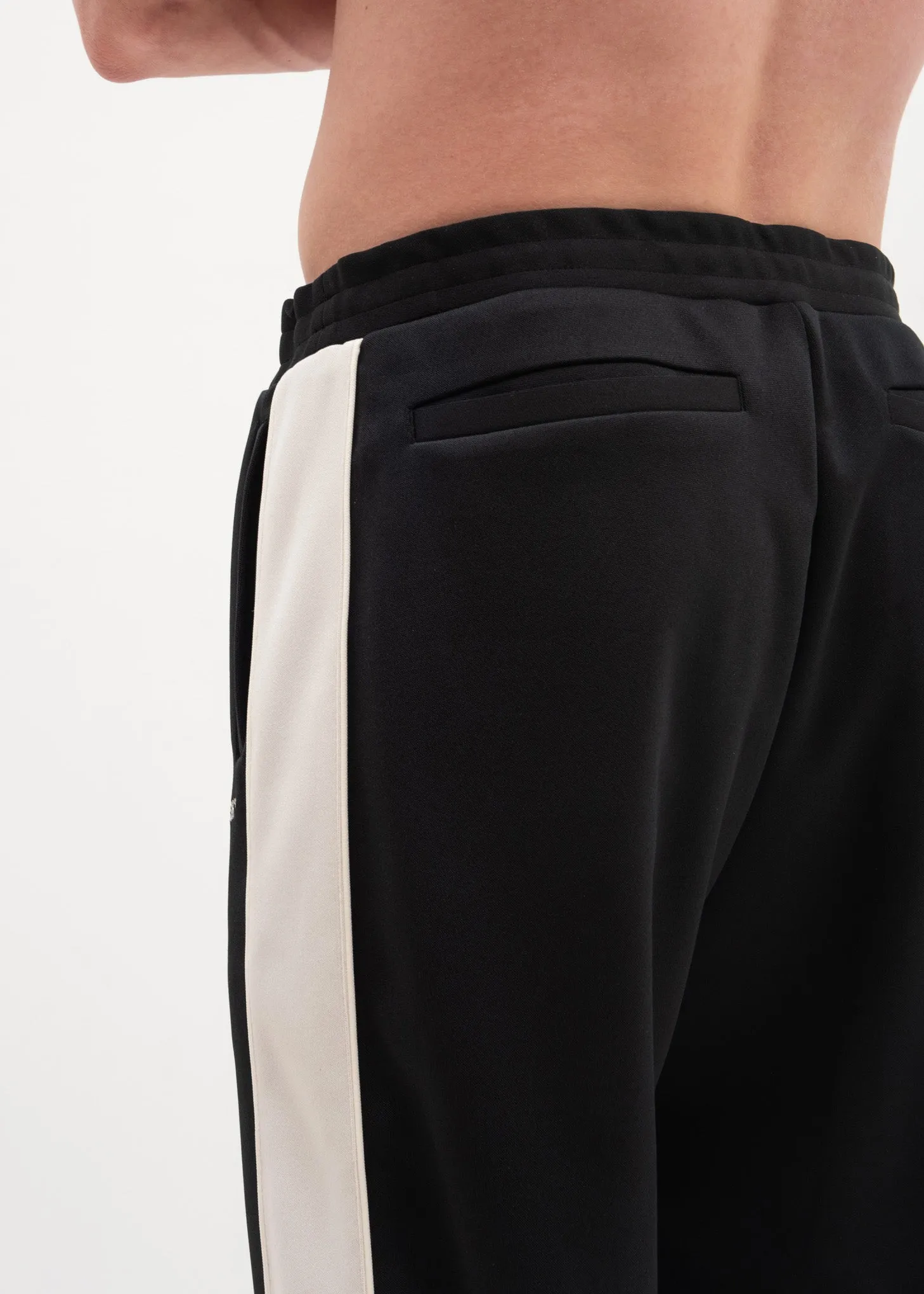 Black Waves Track Pants