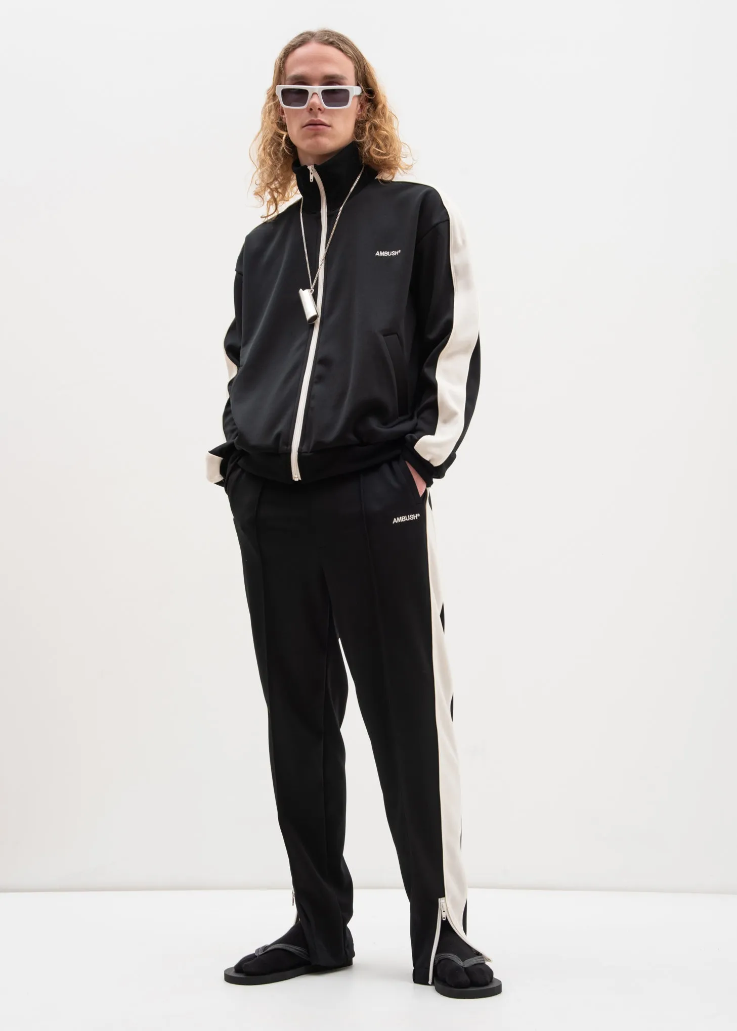 Black Waves Track Top