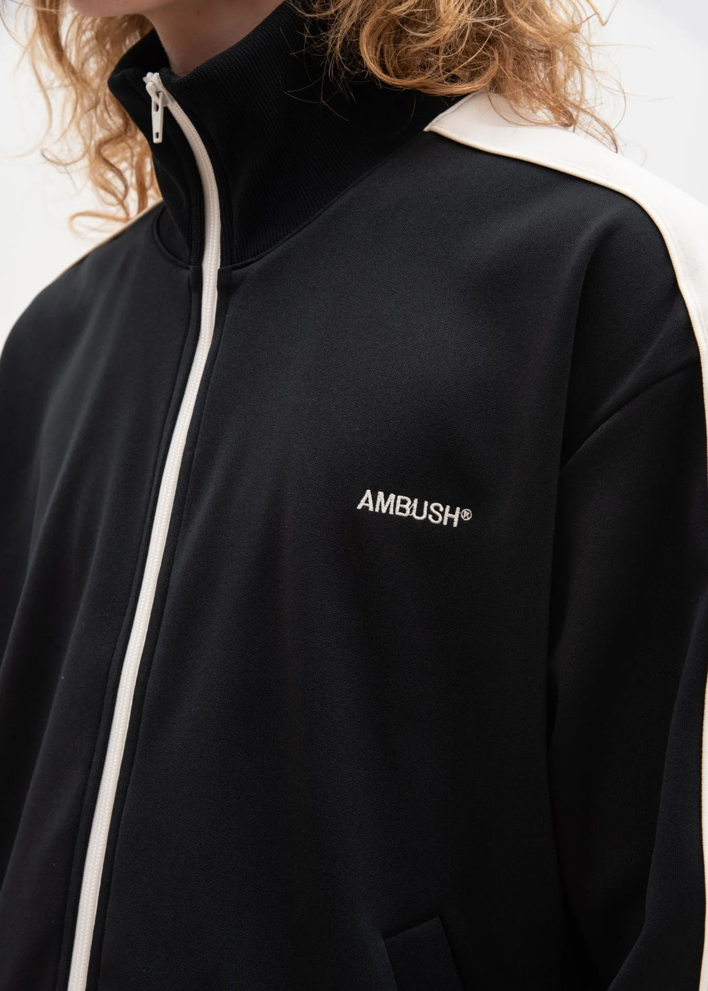 Black Waves Track Top