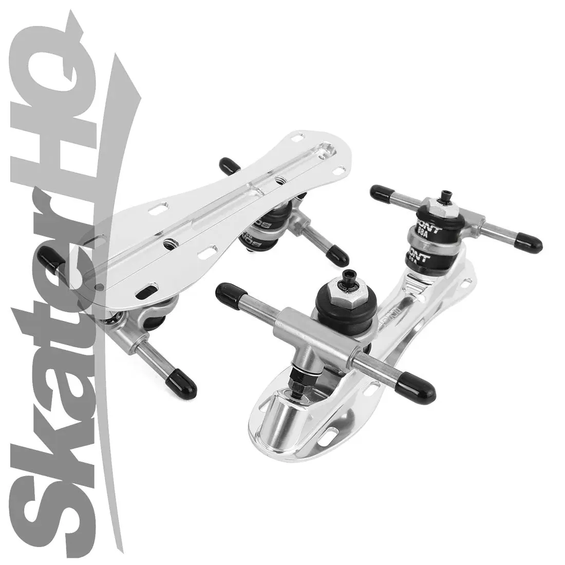 BONT Zeus Speed Plates 165mm - Silver