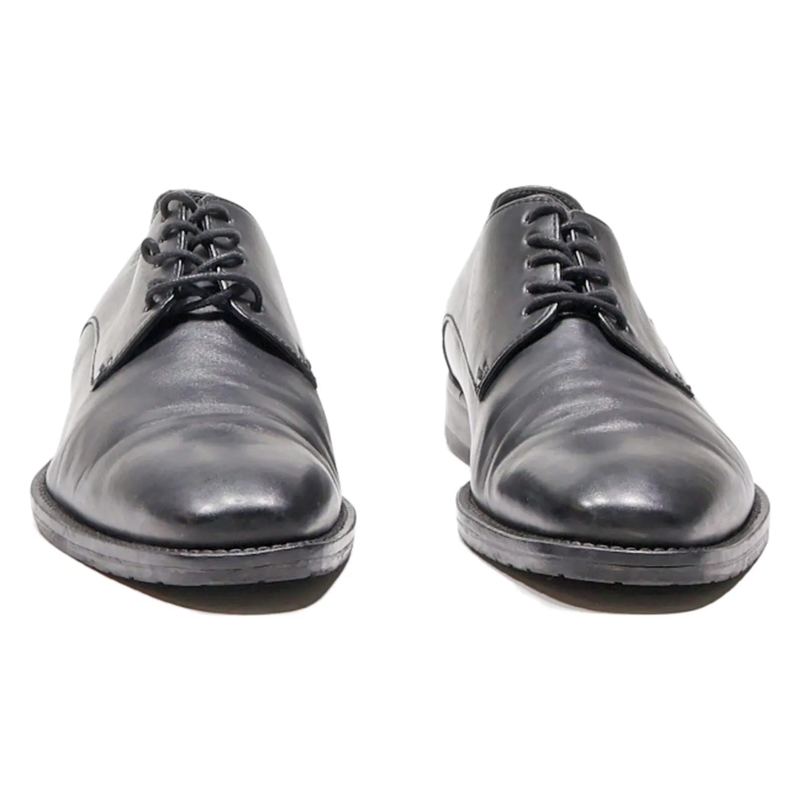 BOSS Oxford Shoes Black Leather Mens UK 7.5