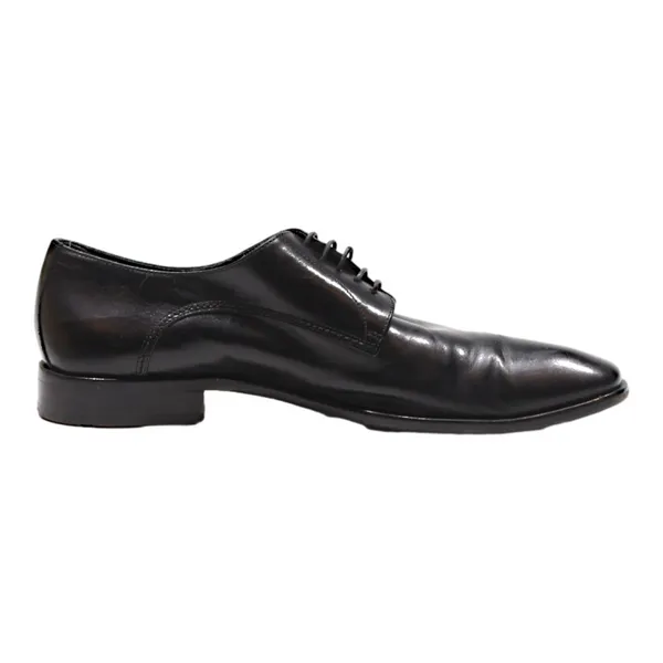BOSS Oxford Shoes Black Leather Mens UK 7