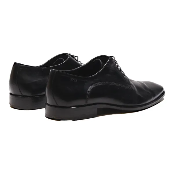 BOSS Oxford Shoes Black Leather Mens UK 7