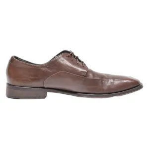 BOSS Oxford Shoes Brown Leather Mens UK 8