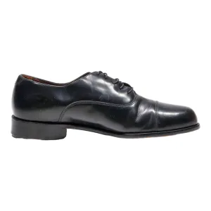 BOSTONIAN Oxford Shoes Black Leather Mens UK 9.5