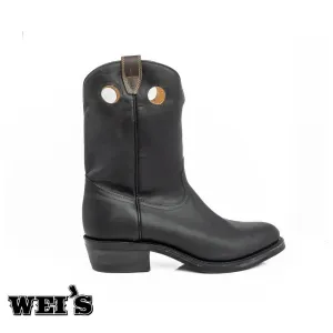 Boulet Men's 10" Cowboy Boots Black - CLEARANCE