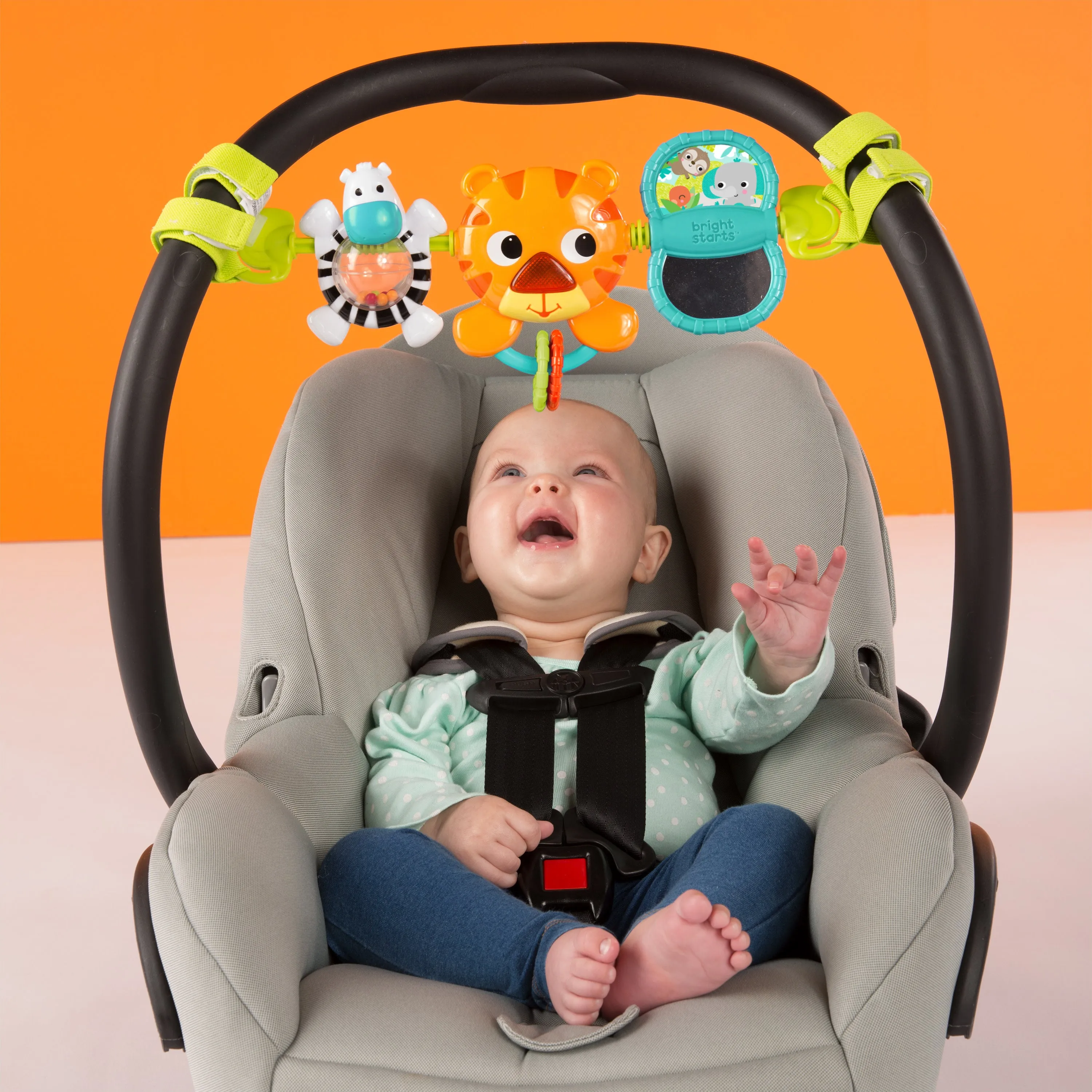 Bright Starts Take Along Musical Carrier Activity Toy Bar