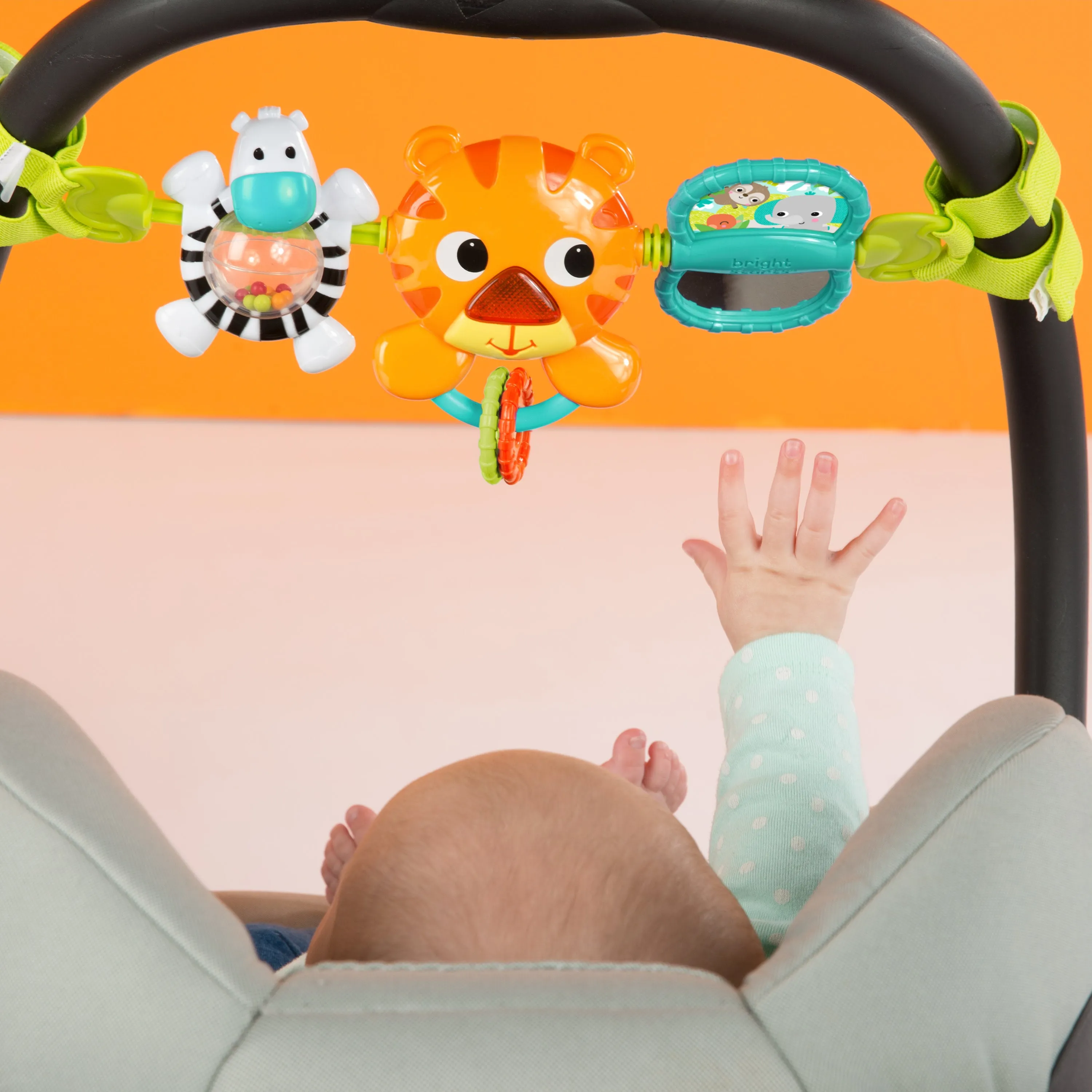 Bright Starts Take Along Musical Carrier Activity Toy Bar