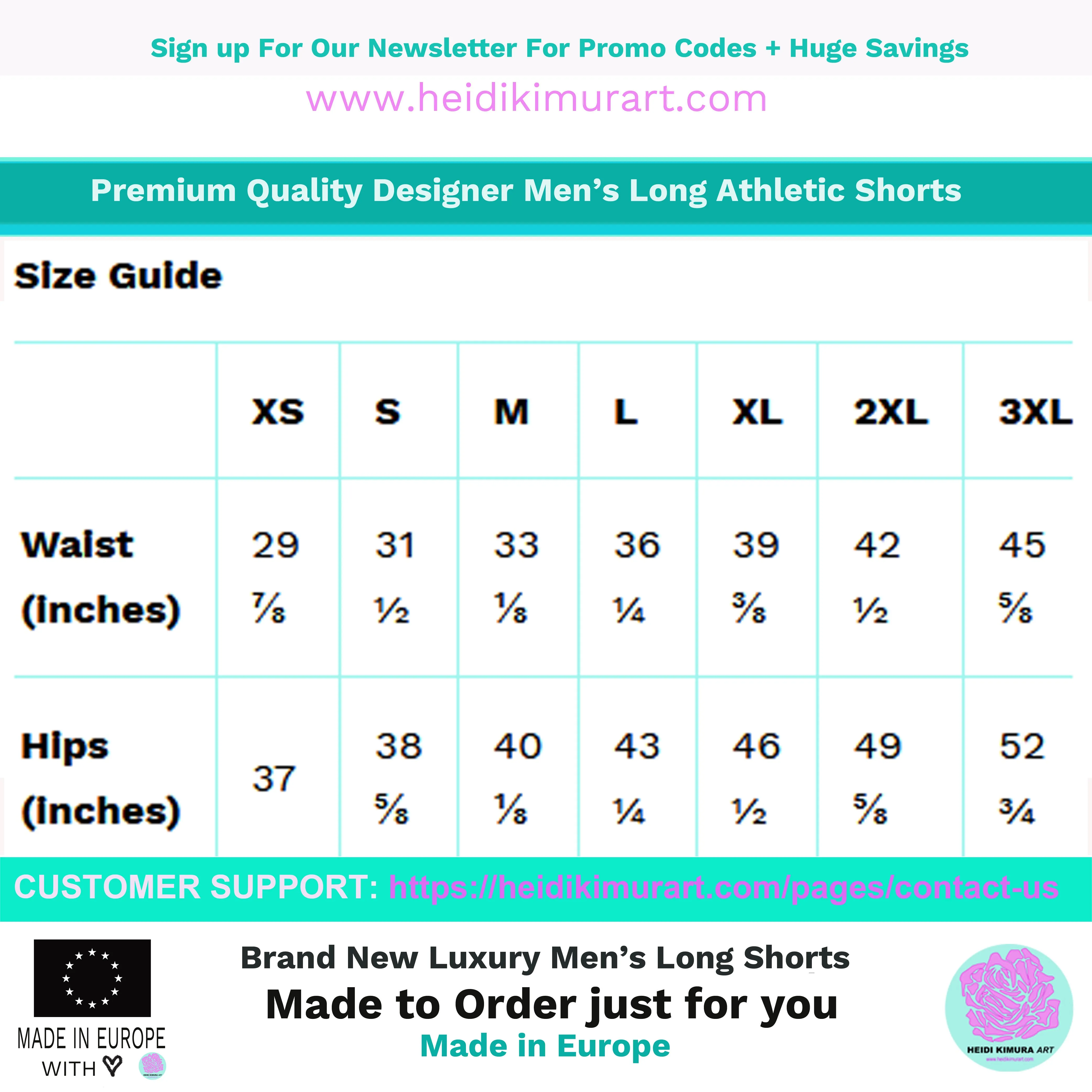 Brown Leopard Men's Shorts, Animal Print Athletic Long Workout Shorts For Men-Made in EU