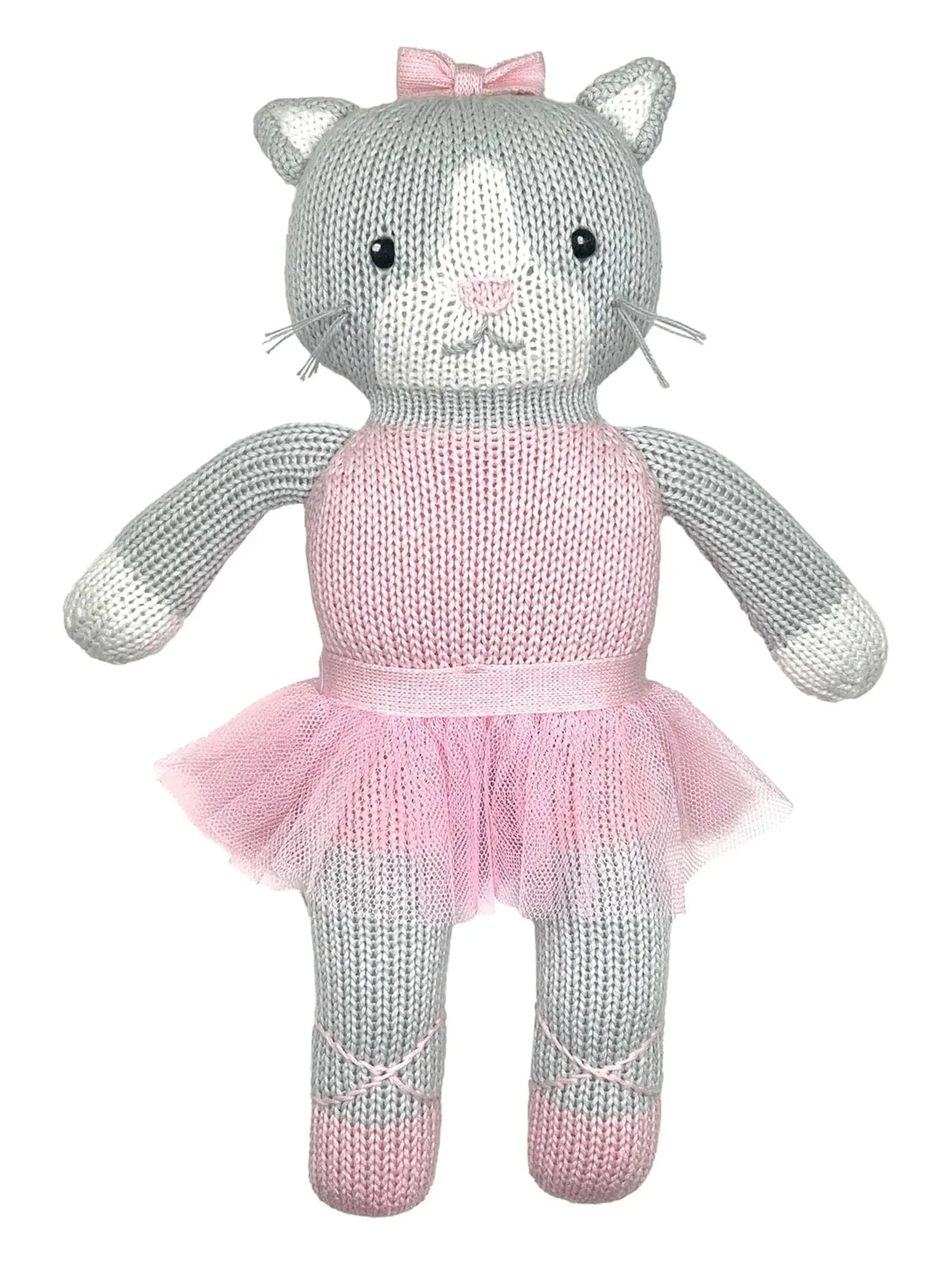 Callie the Knit Ballerina Kitty Doll - 12"