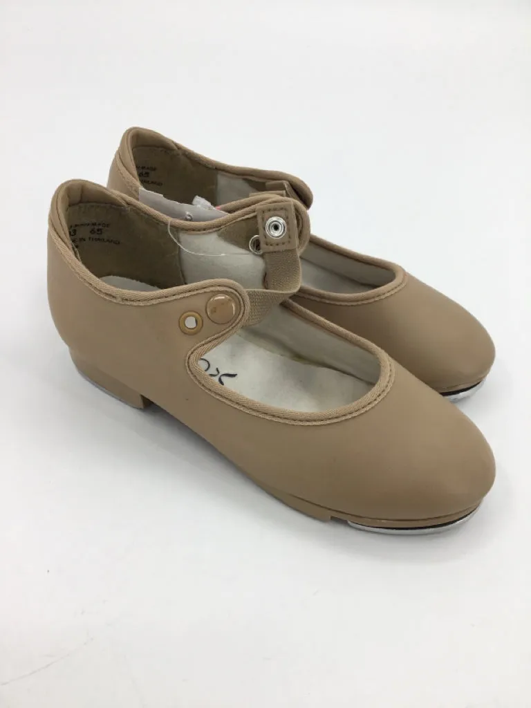 Capezio Child Size 10 Tan Sport/Dance Shoes