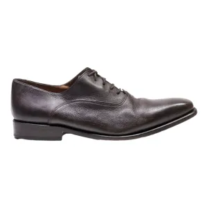 CARLINGTON Oxford Shoes Brown Leather Mens UK 6.5
