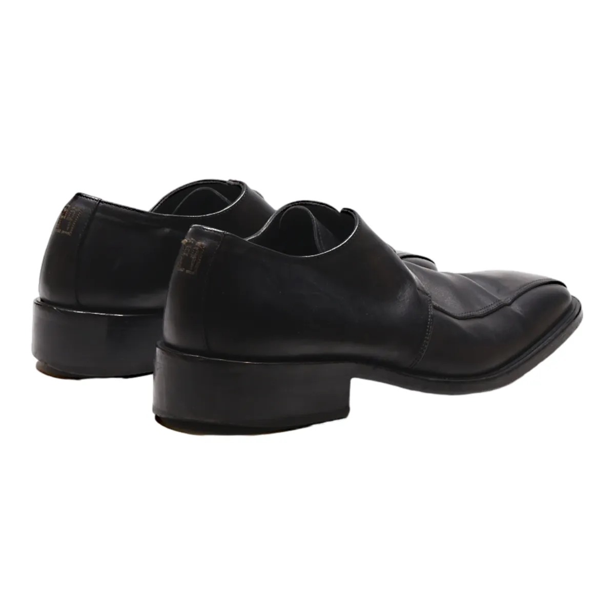 CARLO PIGNATELLI Oxford Shoes Black Leather Mens UK 8.5