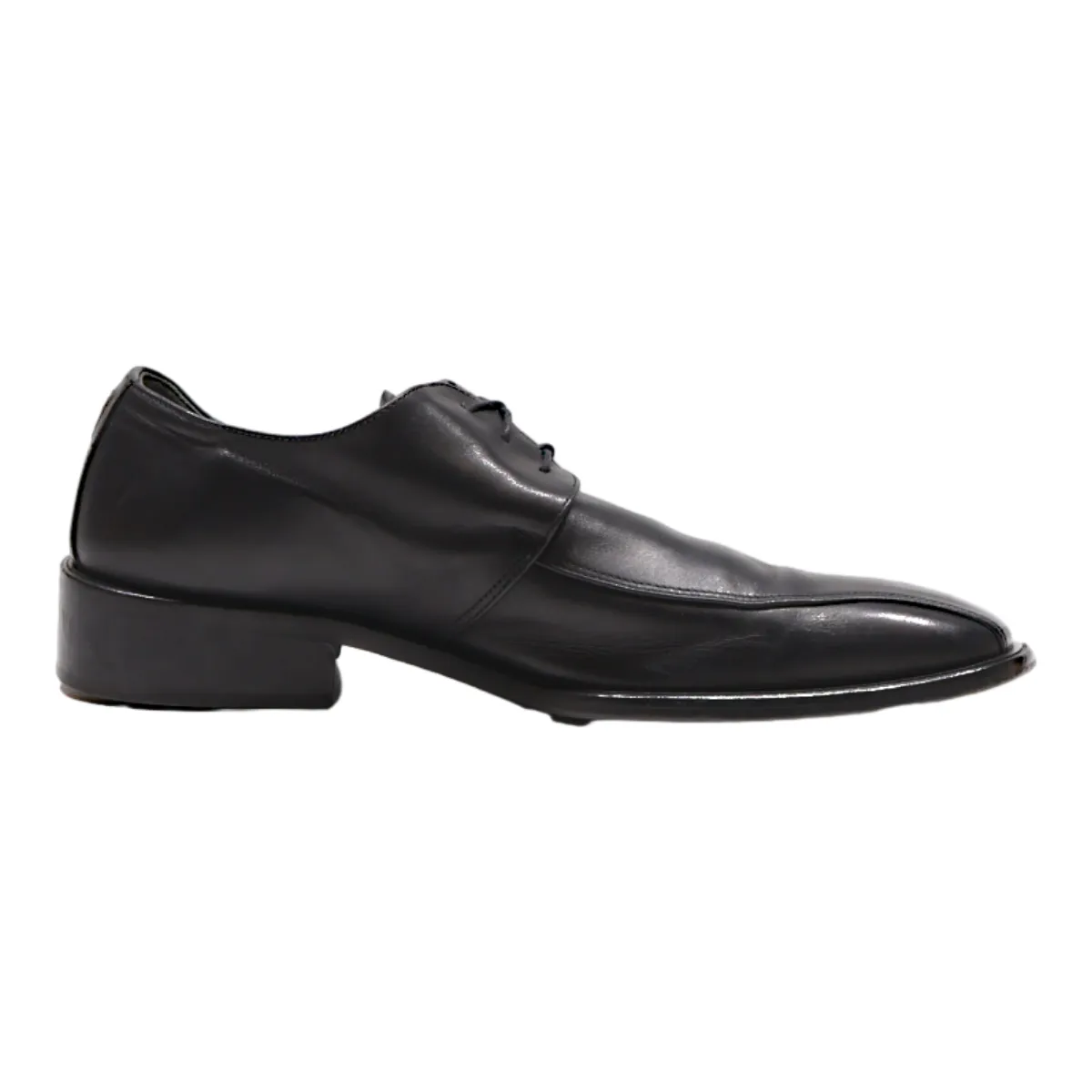 CARLO PIGNATELLI Oxford Shoes Black Leather Mens UK 8.5
