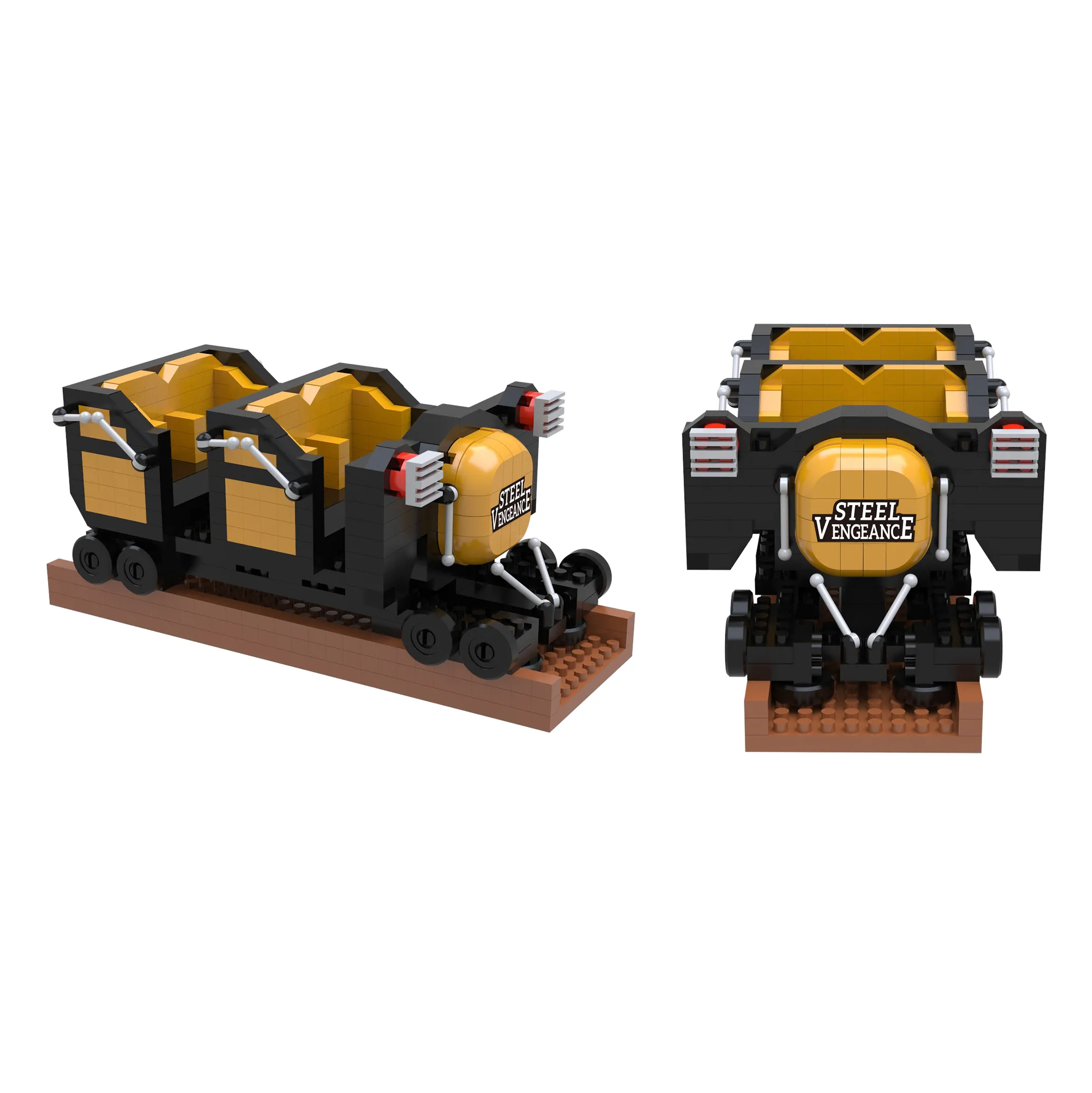 Cedar Point Steel Vengeance Front Car Mini Block